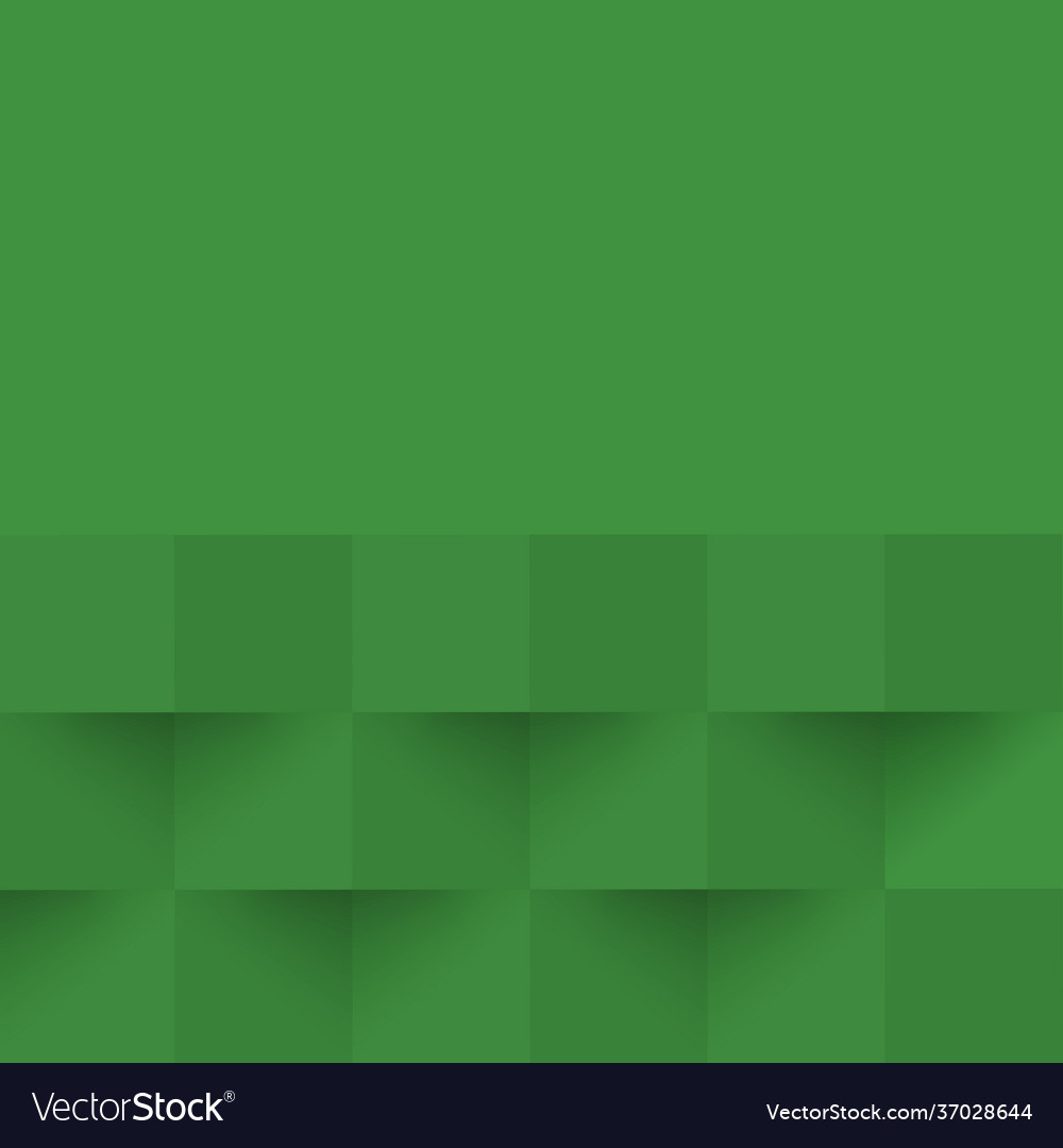 Abstract green background web template squares