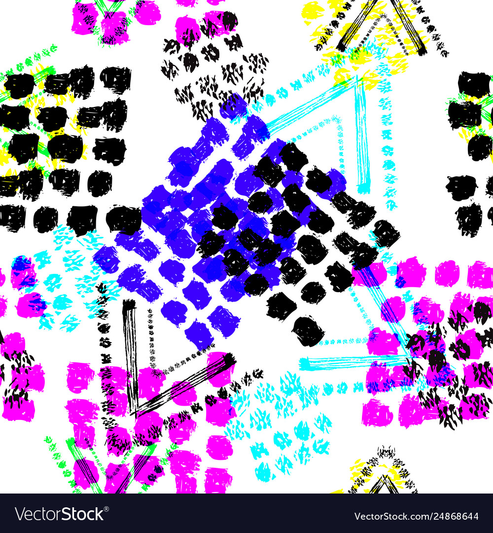 Abstract seamless pattern vector image Abstract seamless pattern