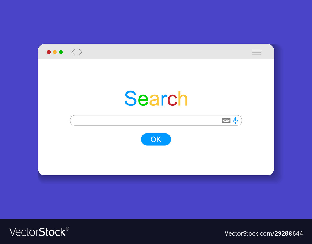 Browser Search Window