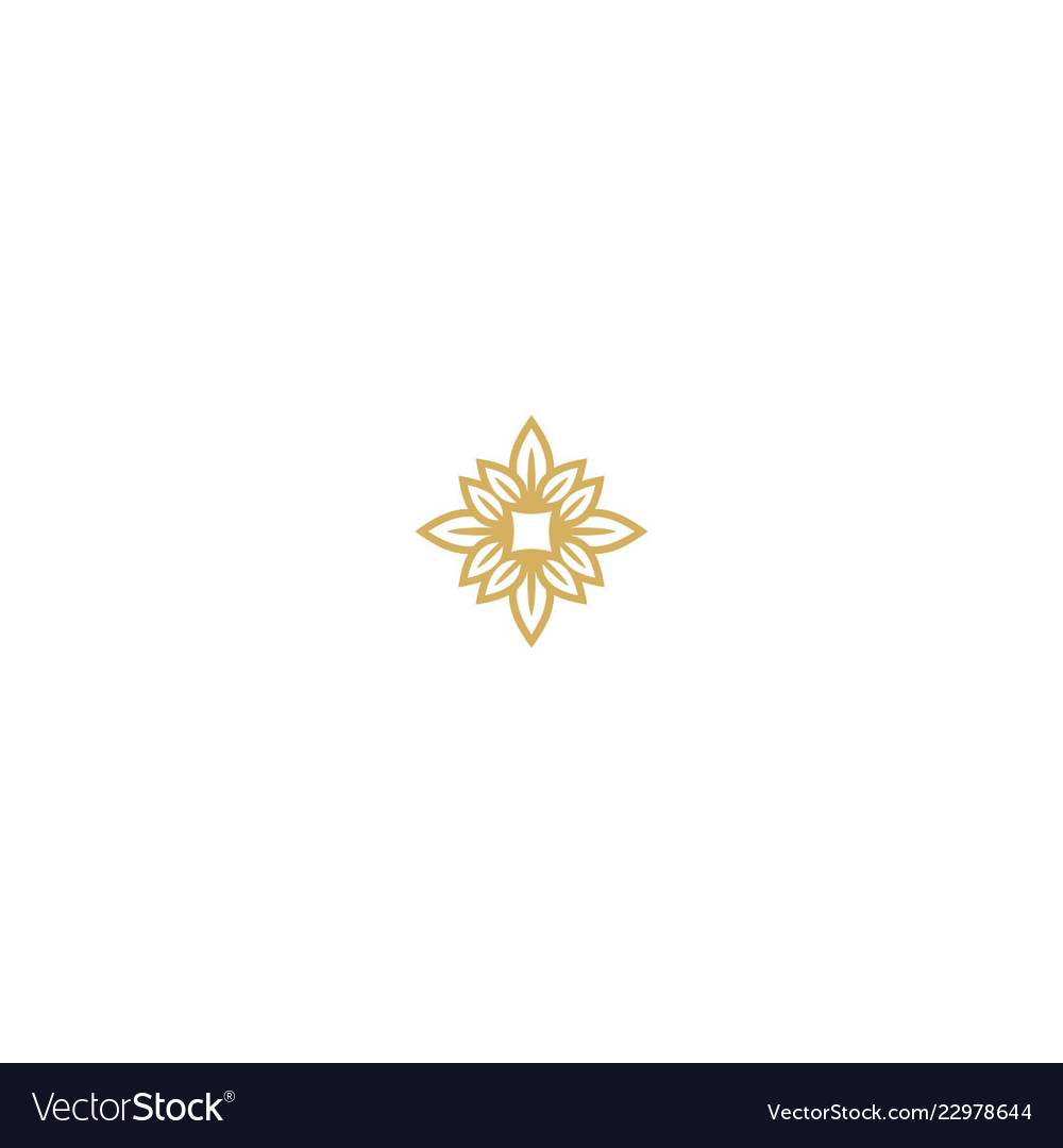 Floral Geometrie Ornament Logo