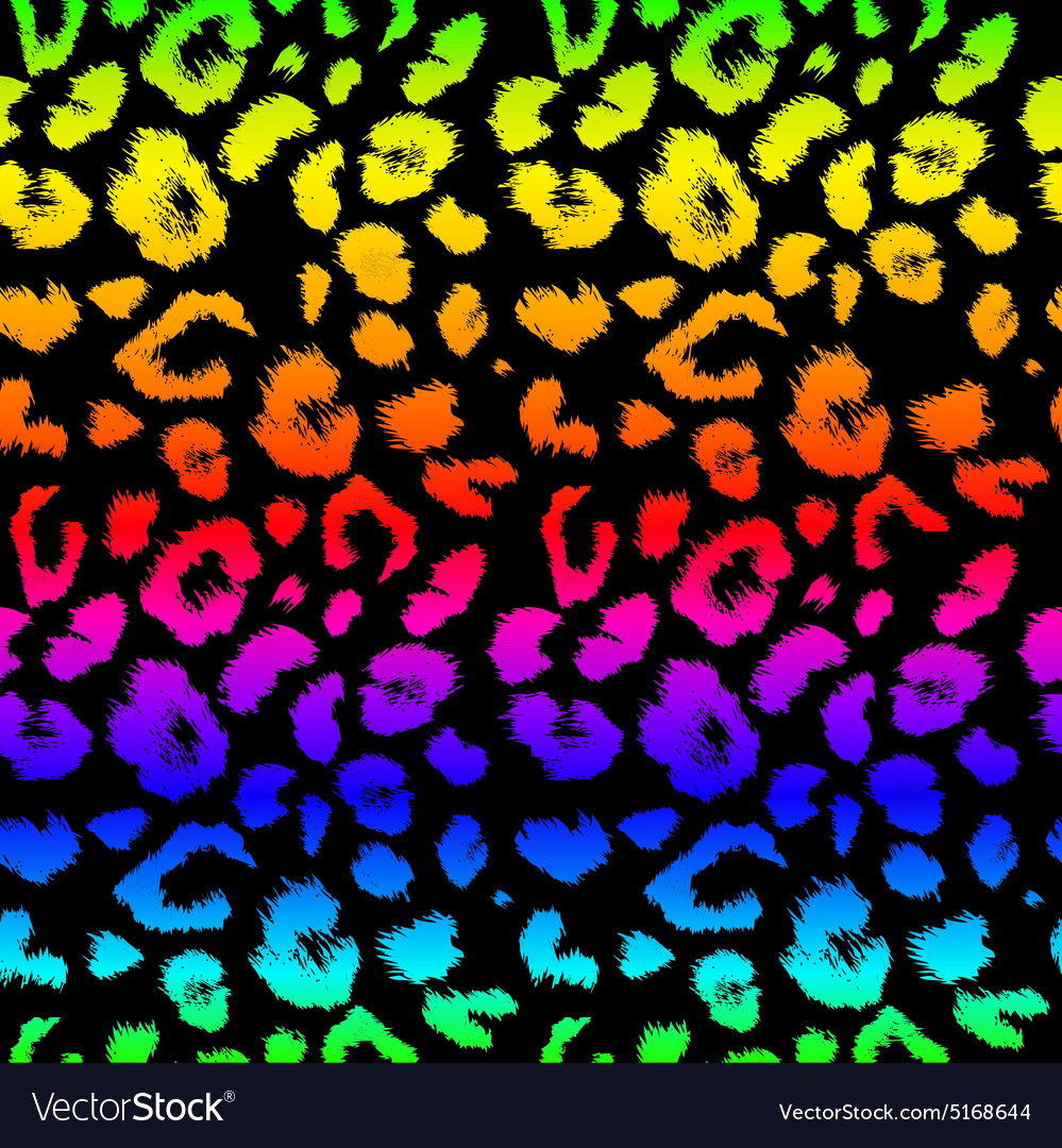 Leopard print pattern repeating seamless