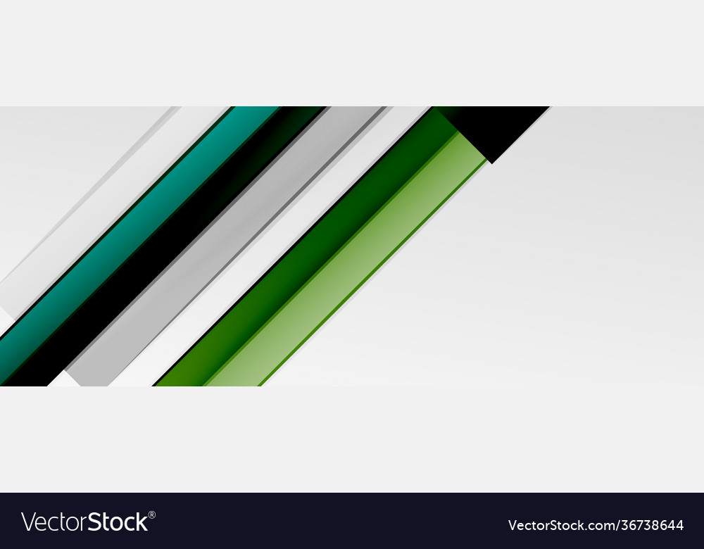 Multicolored lines background design template vector image Multicolored lines background design template
