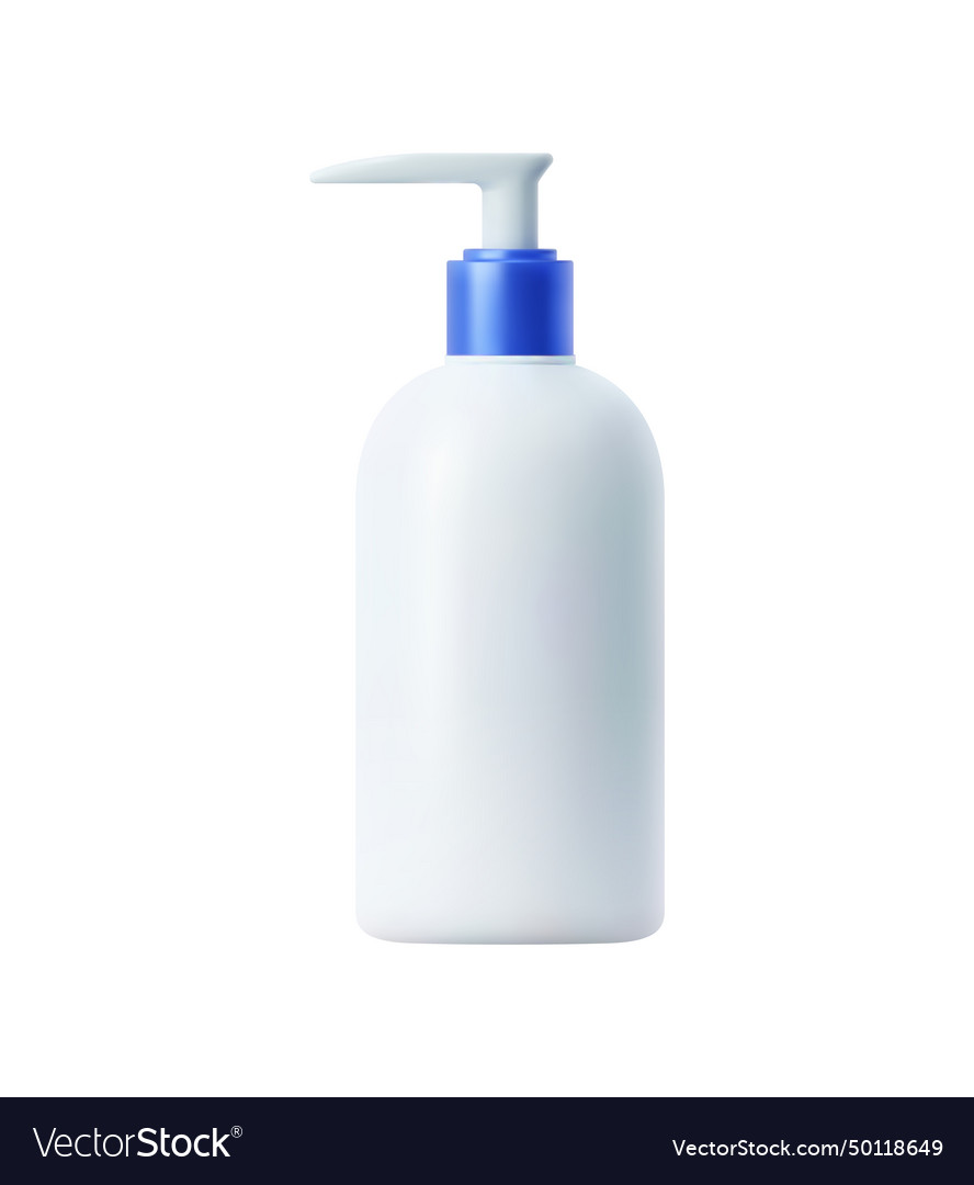 Detergent und sauberes Produkt Plastikflaschen-Mockup vector image Detergent und sauberes Produkt Plastikflaschen-Mockup