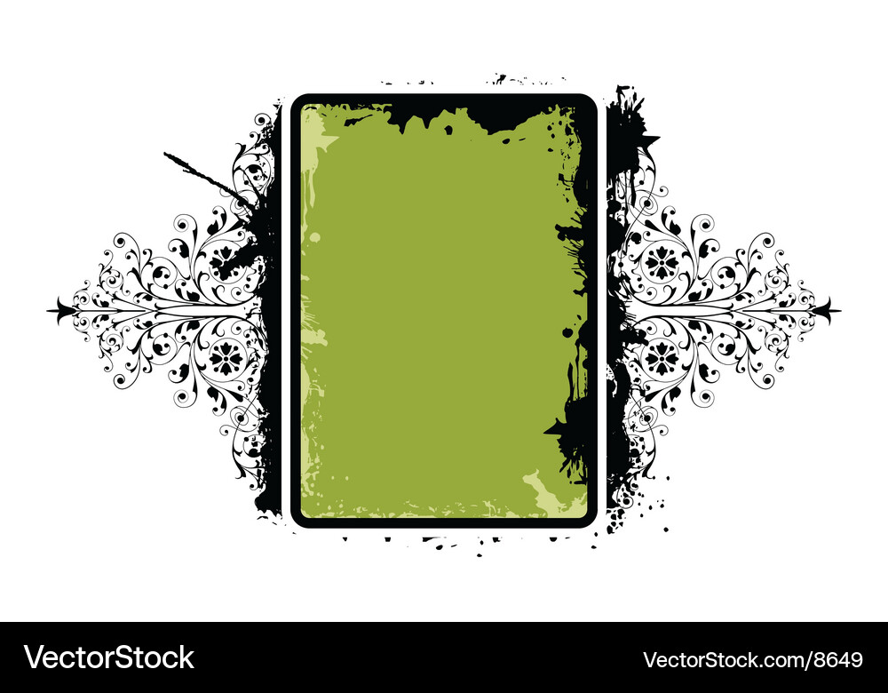 Floral Royalty Free Vector Image - VectorStock