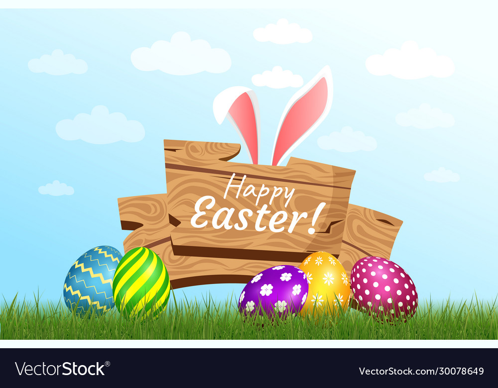 Happy Easter Banner