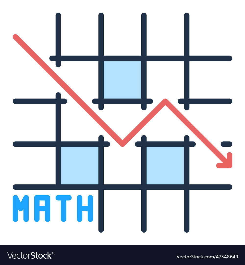 Mathematics Graph Math Concept Creative Modern Vector Image Mathematics Graph Math Concept Creative Modern Vector Image
