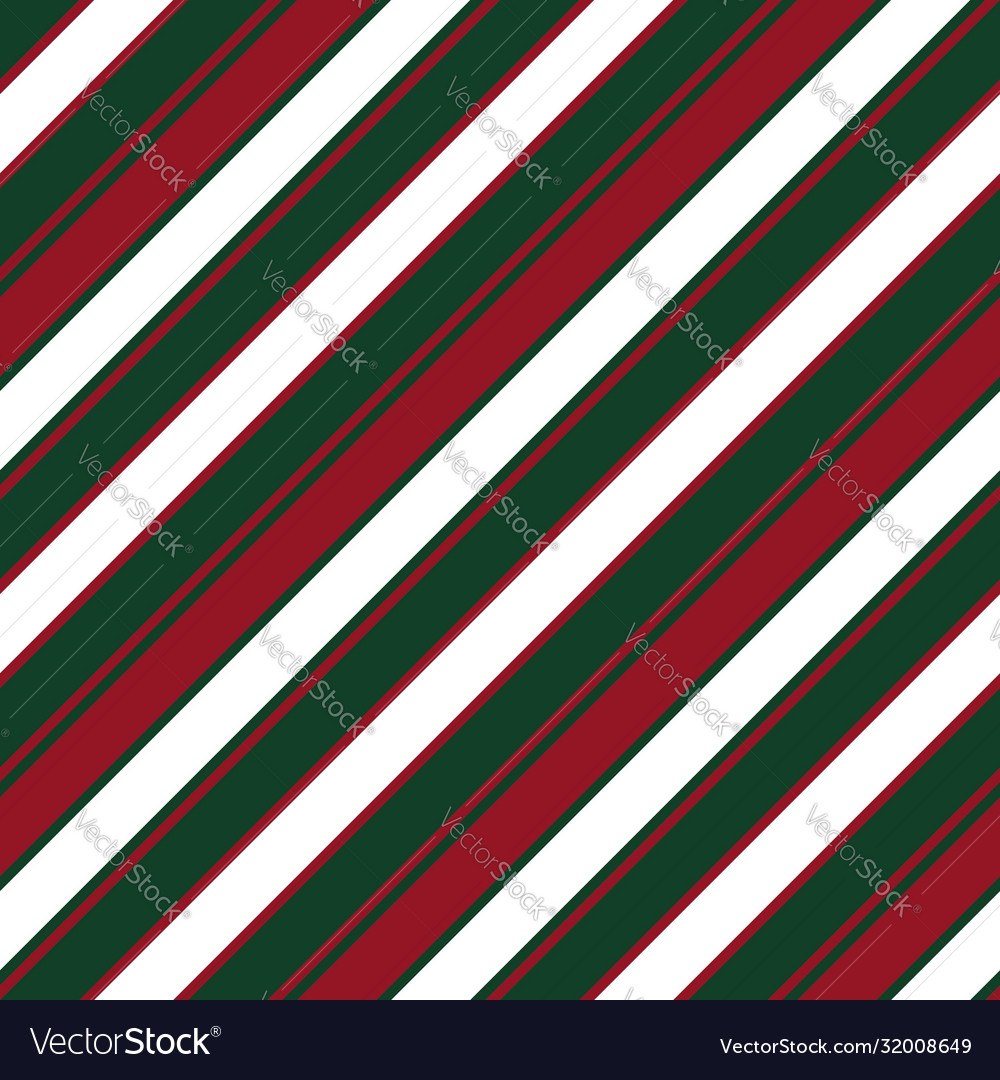 Red and White Diagonal Stripe Pattern