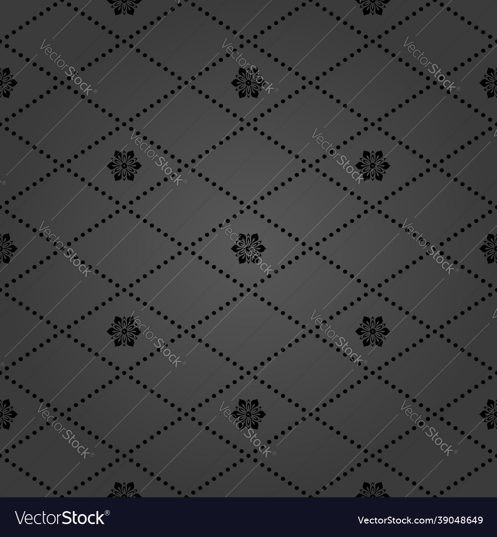 Seamless geometric pattern with dotted