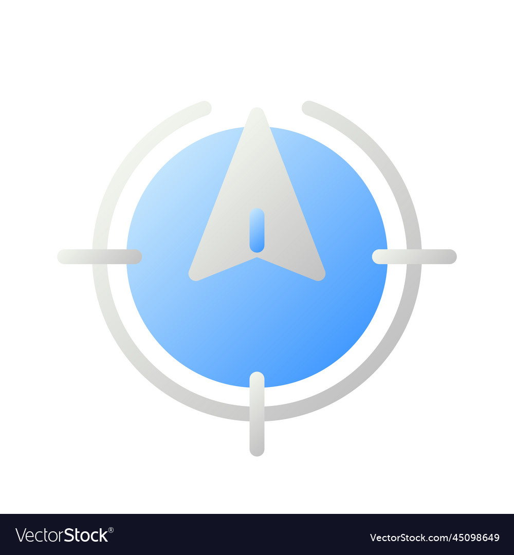 Tracking position in real time flat gradient