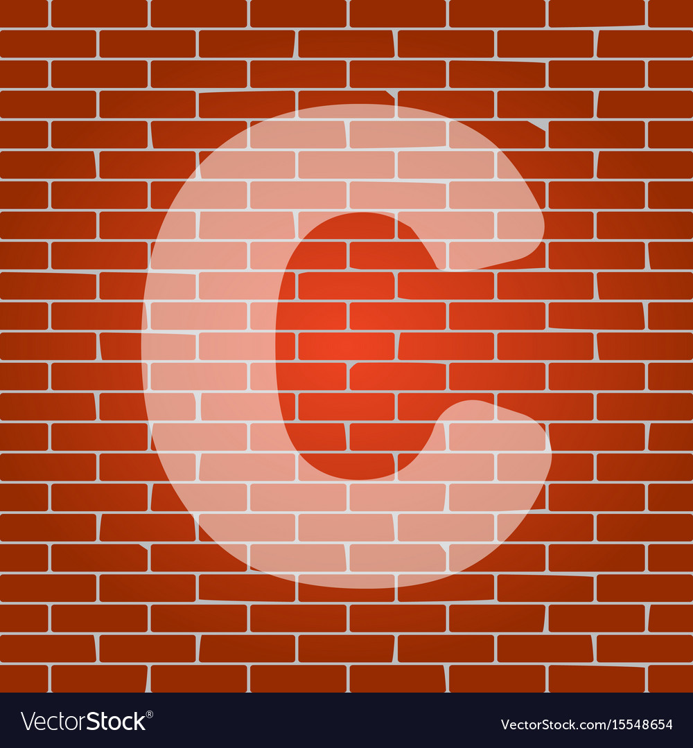Letter c sign design template element Royalty Free Vector