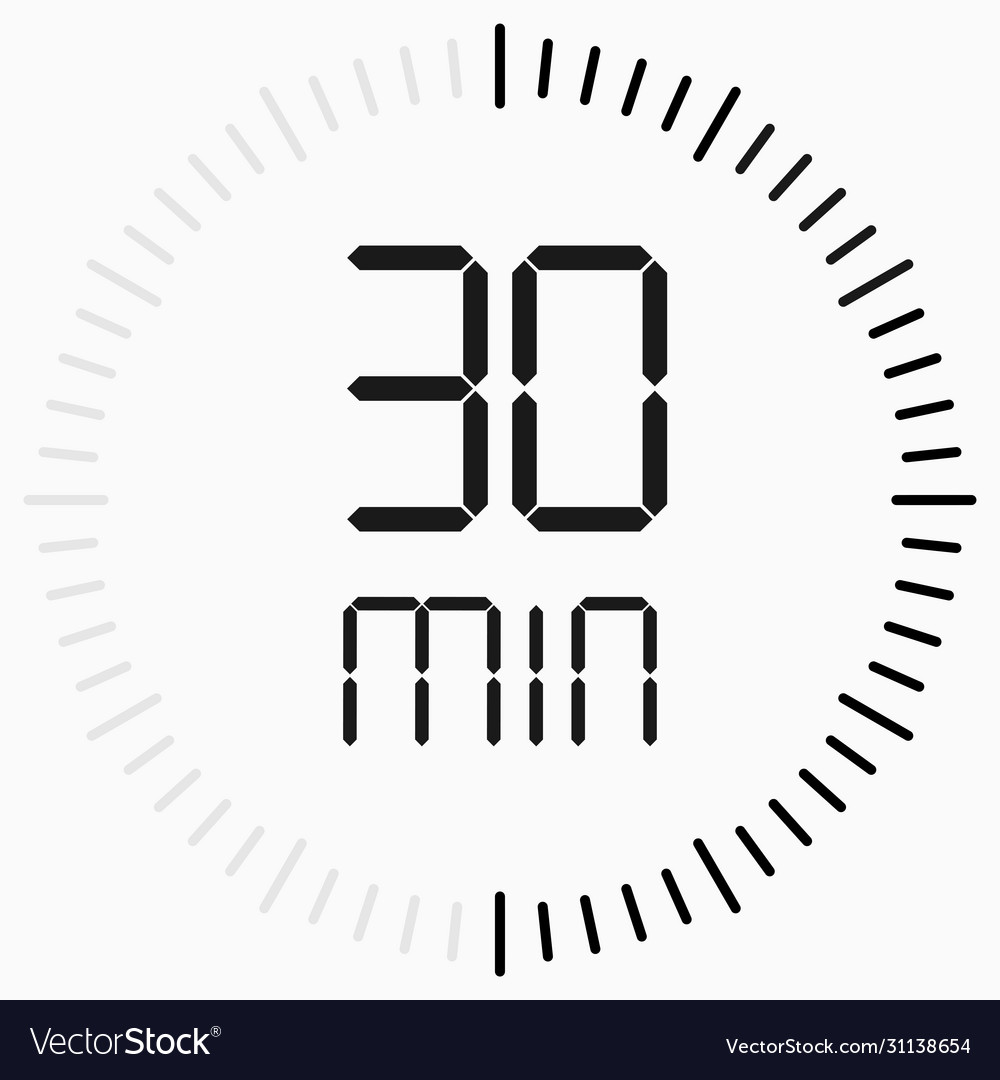 Modern Time Countdown Timer