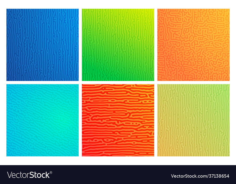 Turing reaction colorful background vector image Turing reaction colorful background