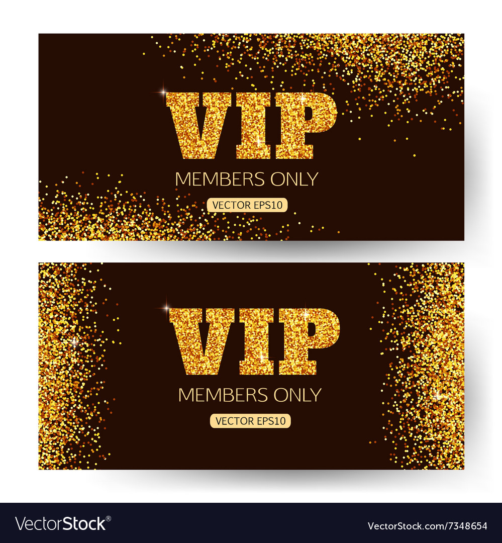 Vip banners banner design