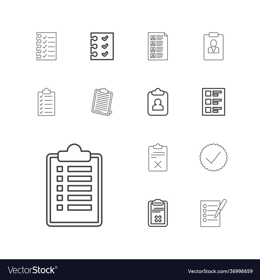 13 checkbox icons