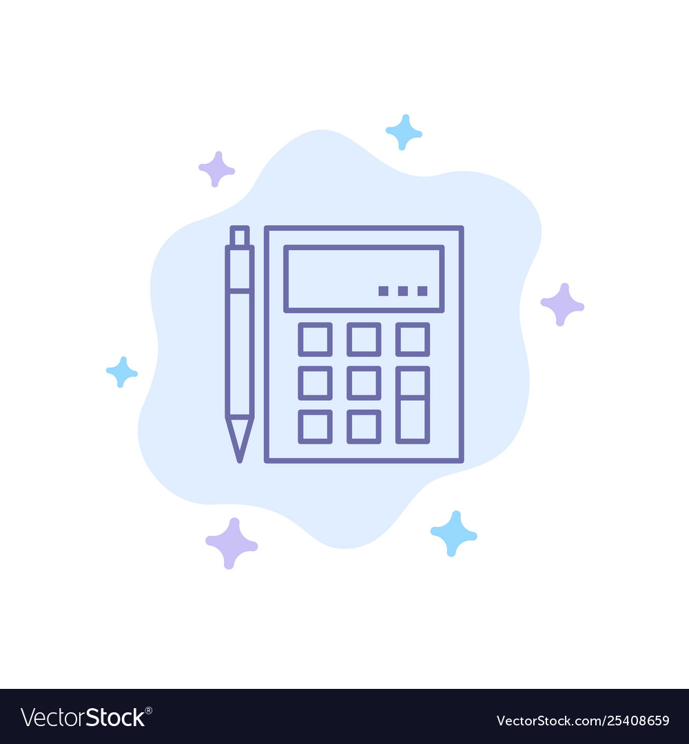 Accounting account calculate calculation vector image Accounting account calculate calculation