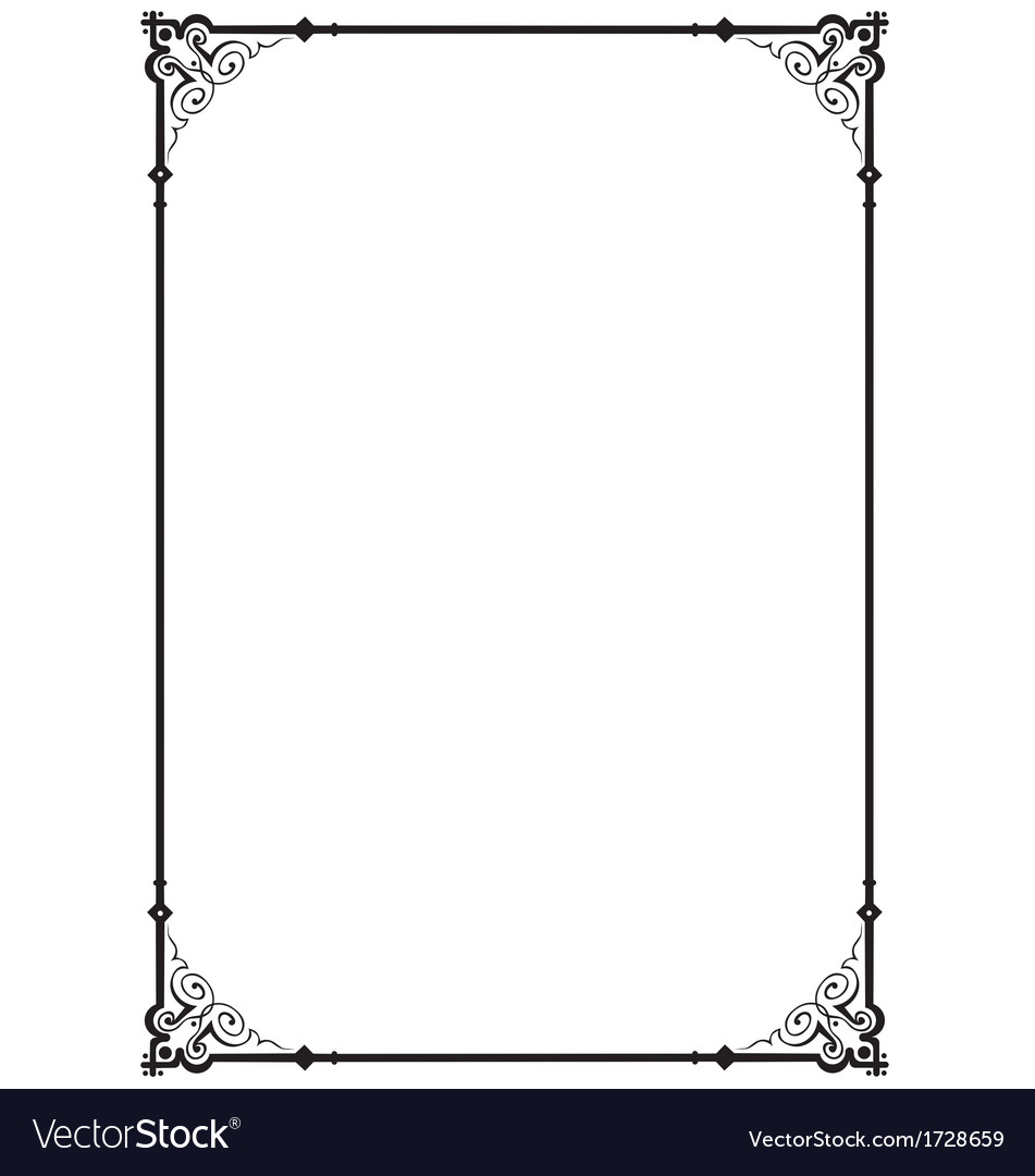 free fancy page borders