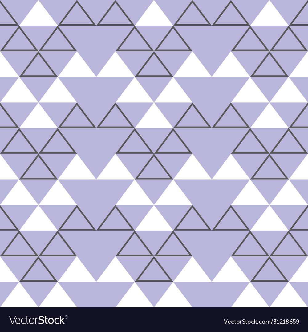 Geometric Triangle Pattern