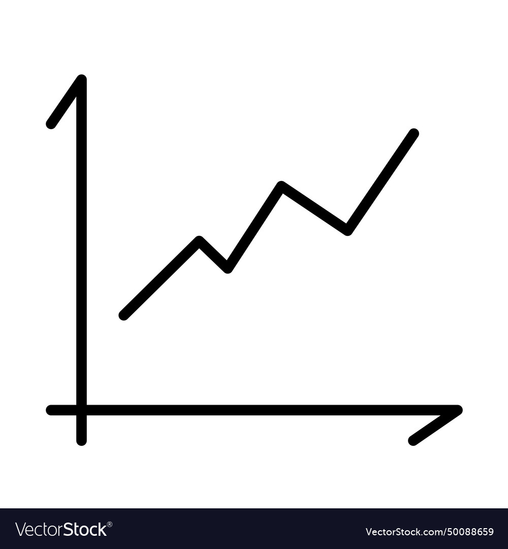 Indicators key performance indicator icon Vector Image