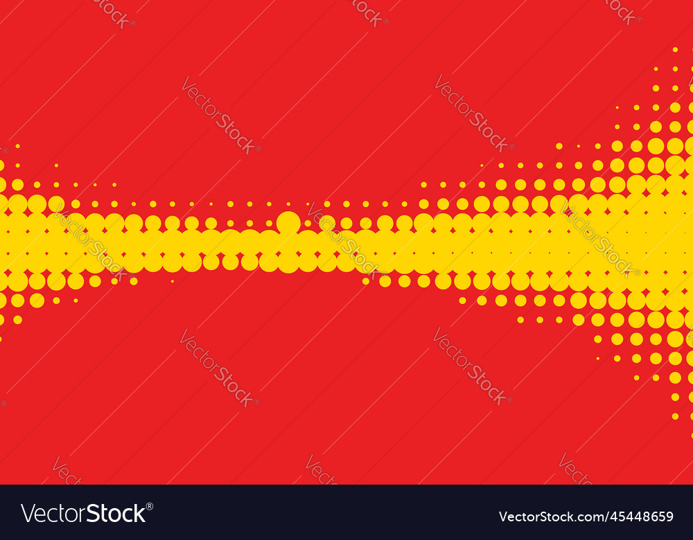 Pop art styled halftone retro background