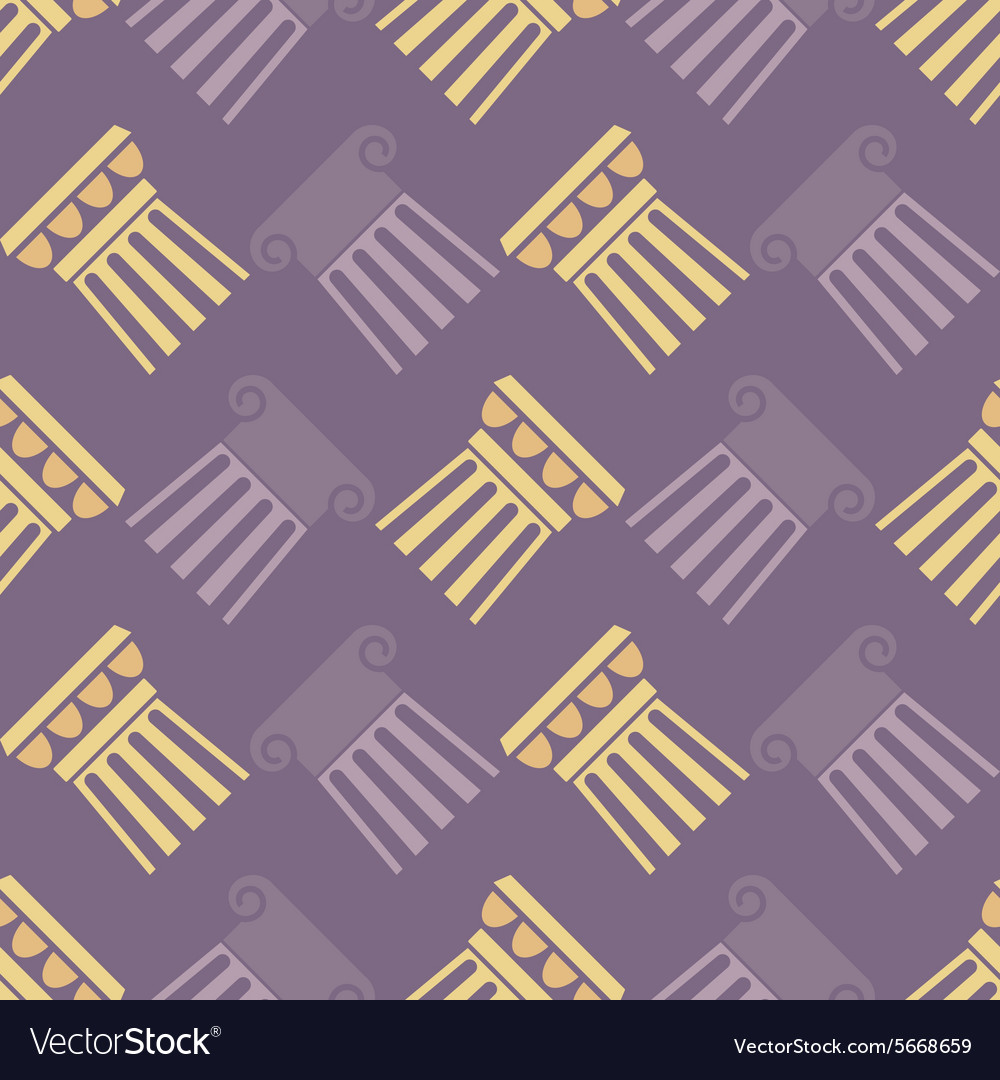 Seamless background with ancient columns