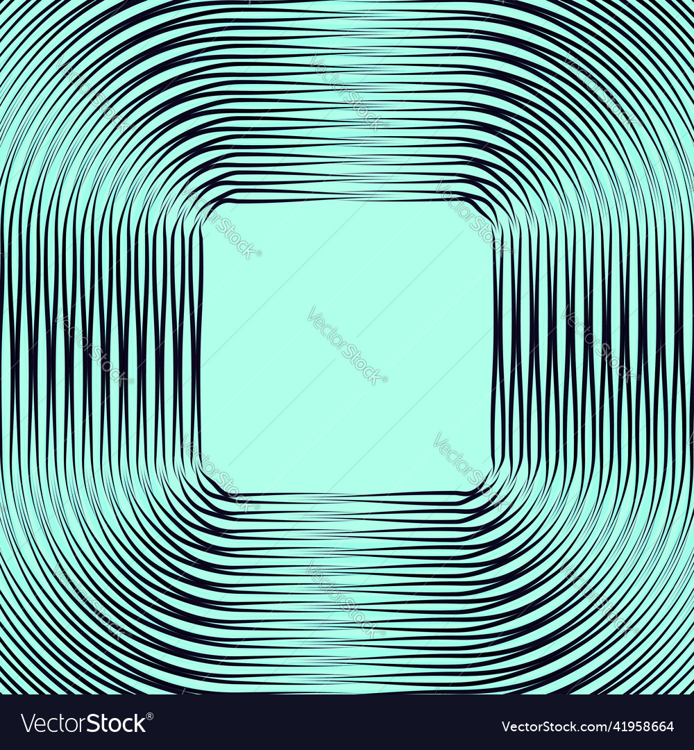 Abstract geometric pattern background frame