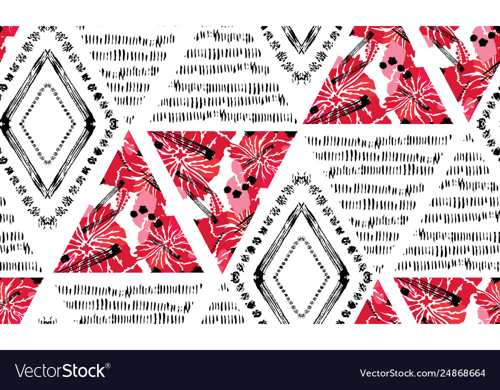 Abstract seamless pattern vector image Abstract seamless pattern