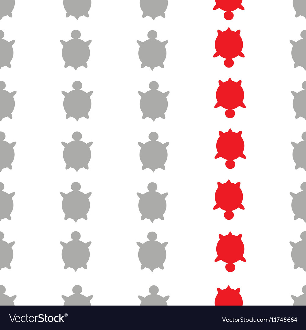 Seamless turtle pattern