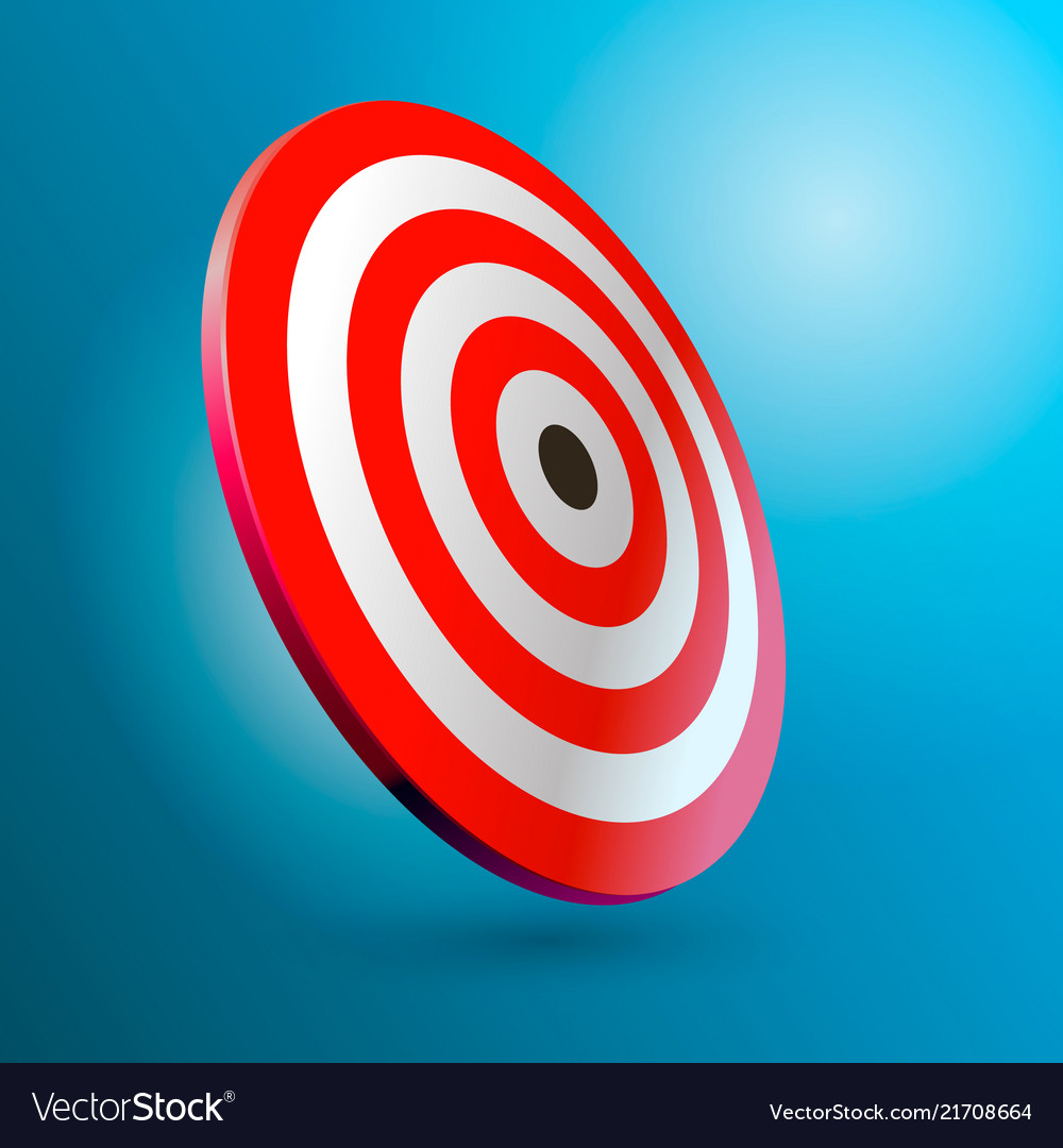 Target in a realistic style