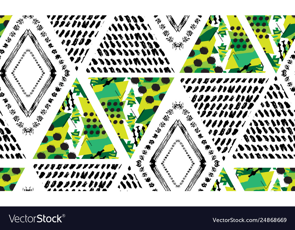 Abstract seamless pattern vector image Abstract seamless pattern