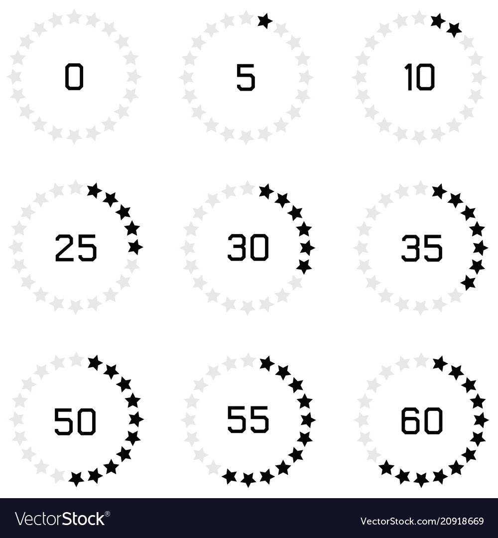 Loading icon set