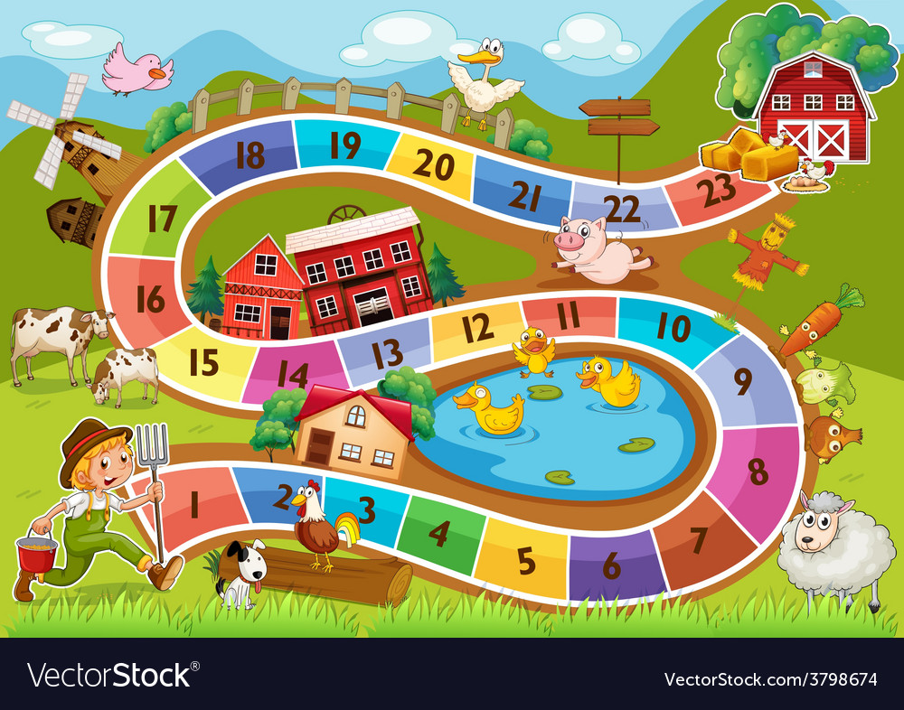 A boardgame Royalty Free Vector Image - VectorStock