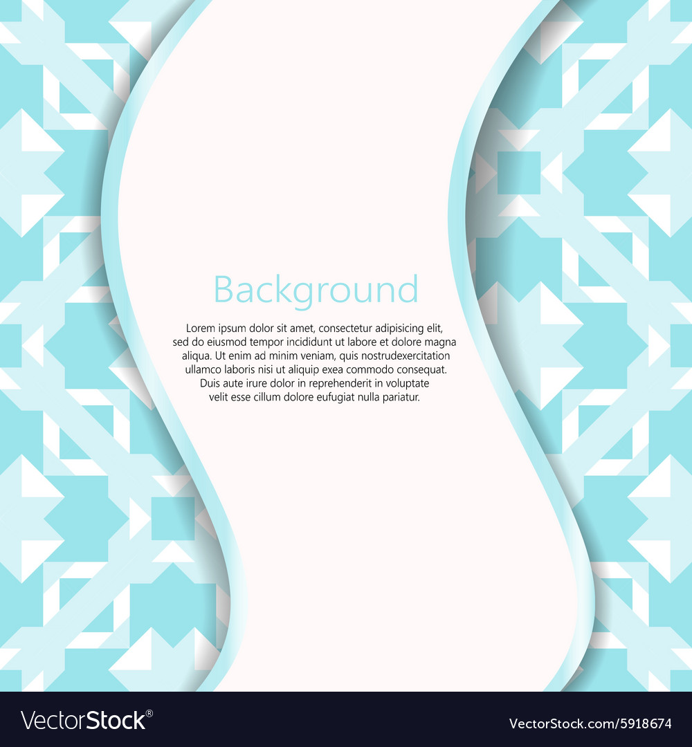 Abstract background booklet list