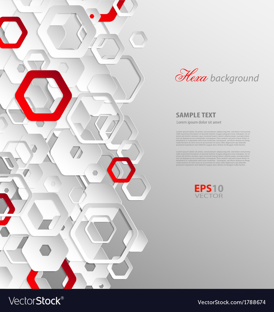 Double color abstract paper template