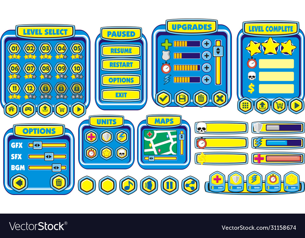Game User Interface Elements