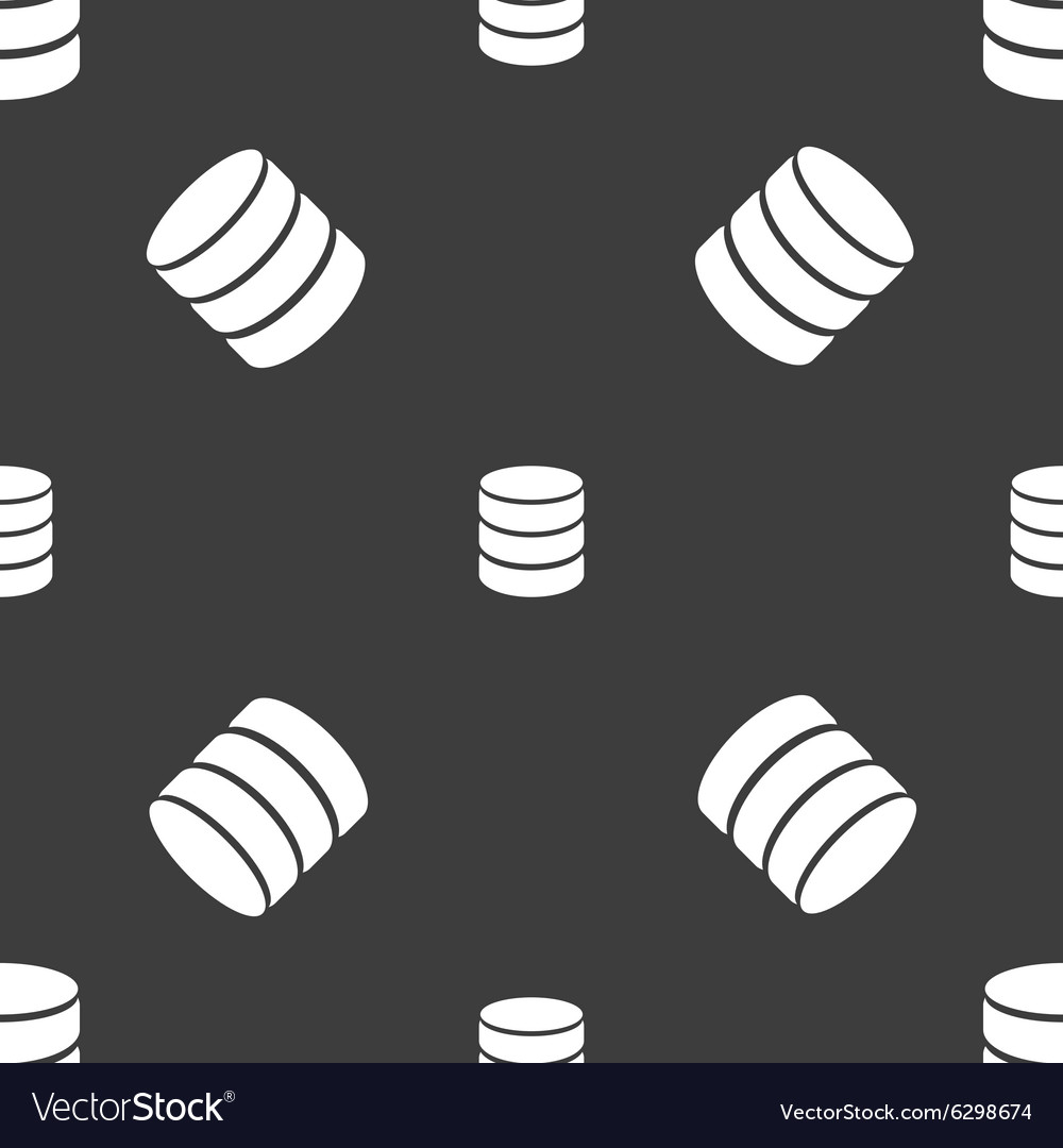 Hard disk and database sign icon flash drive stick