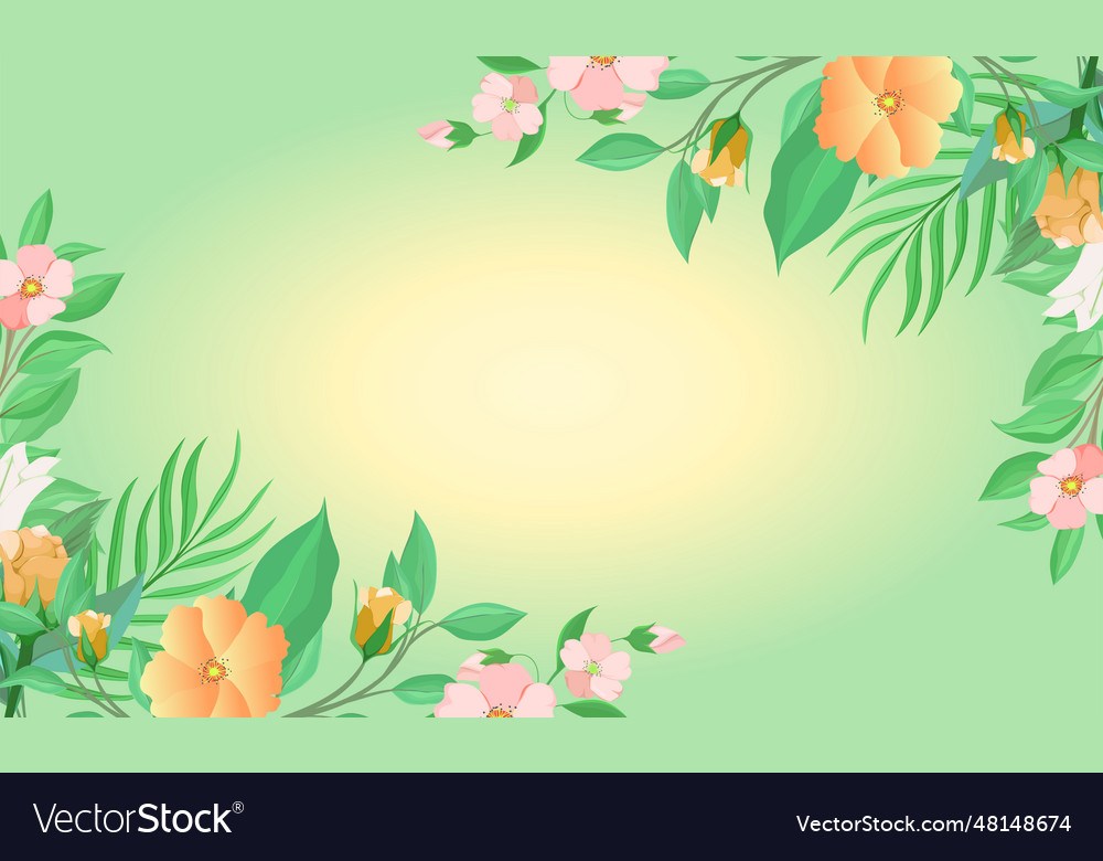 Nature background design Royalty Free Vector Image