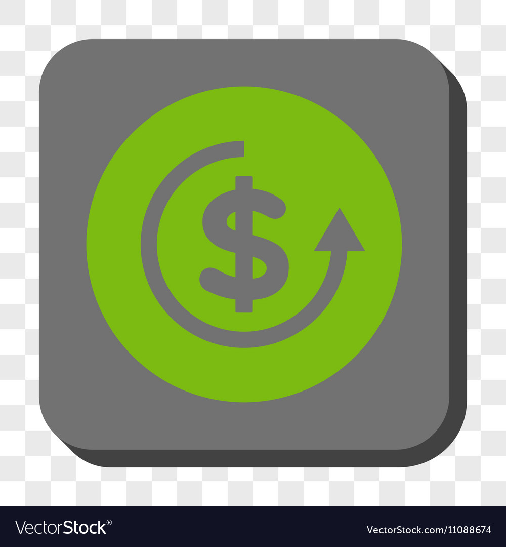 Refund rounded square button