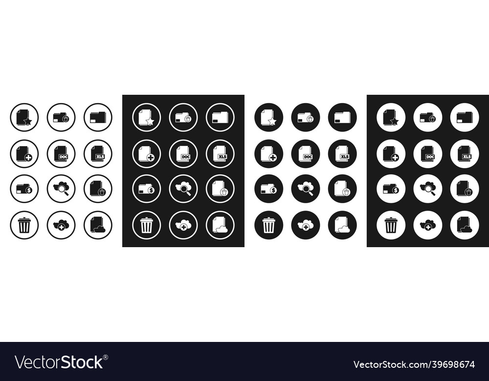 Dokumentordner doc Datei hinzufügen vector image Dokumentordner doc Datei hinzufügen