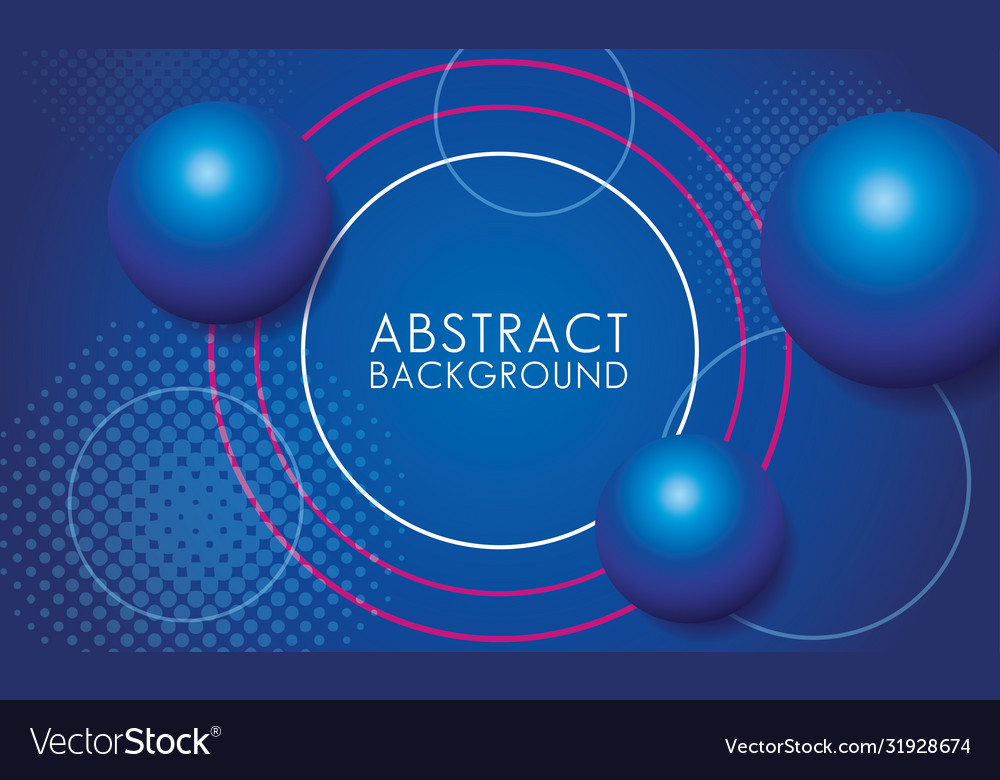 Vivid colors and fluids with circular frame