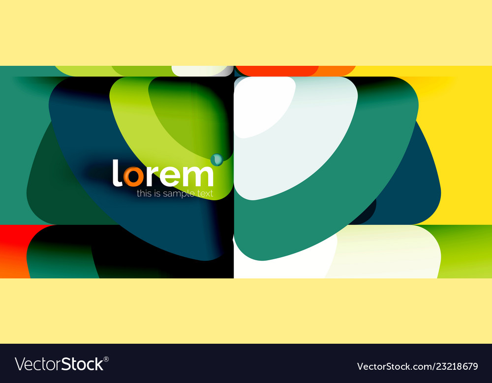Circle abstract background