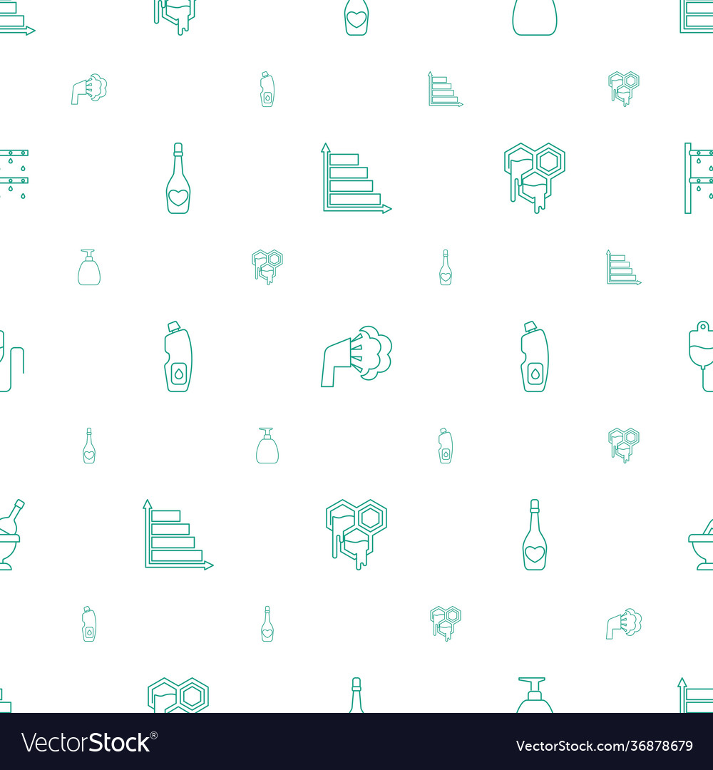 Drop icons pattern seamless white background