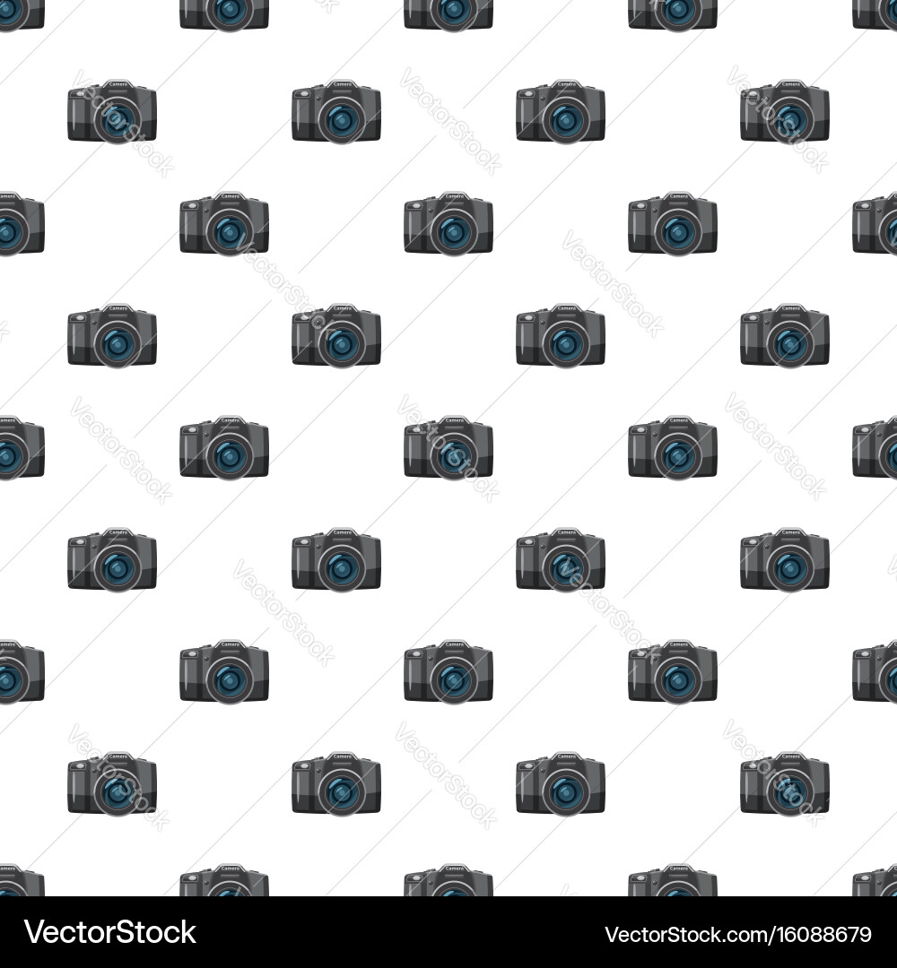 Photo camera pattern Royalty Free Vector Image
