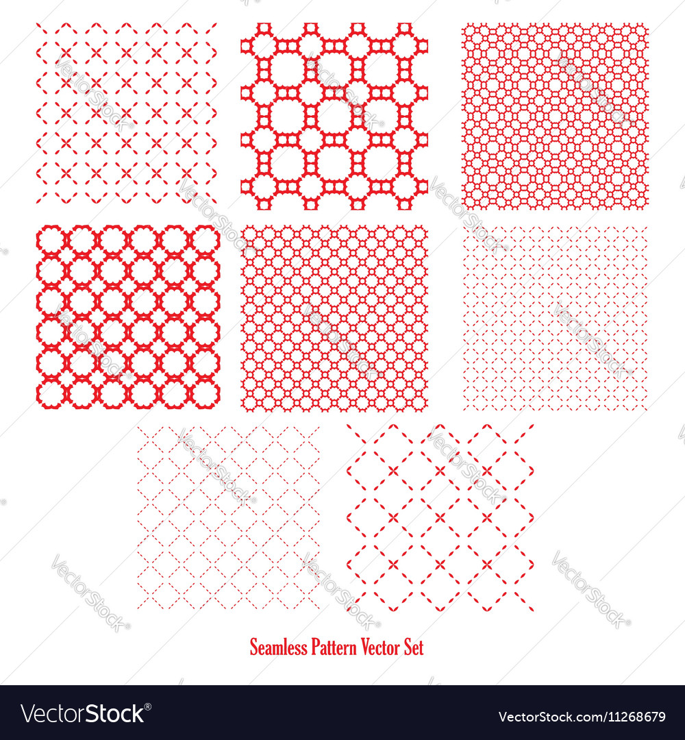 Seamless pattern set