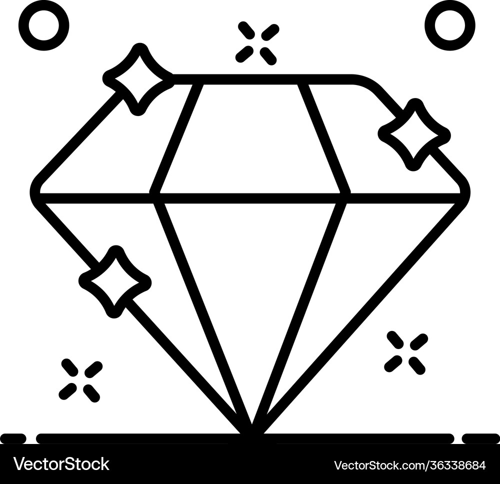 Diamond Royalty Free Vector Image - VectorStock