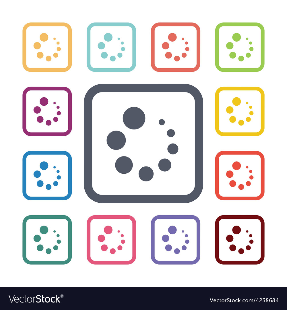 Icons Set laden - Zirkulartasten