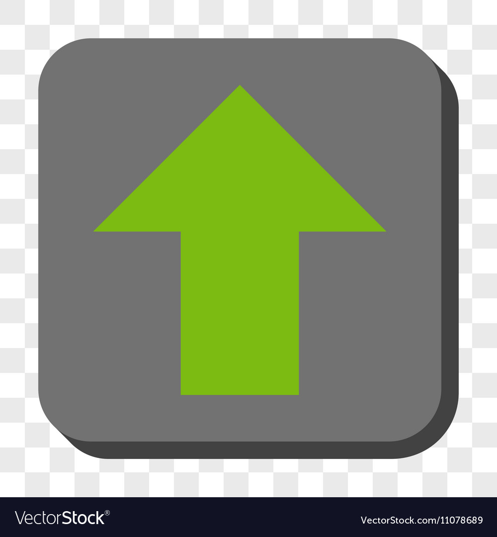 Arrow up rounded square button