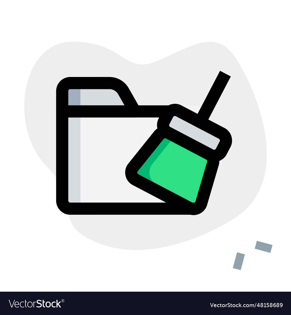 Cleaner used to remove junk from folder