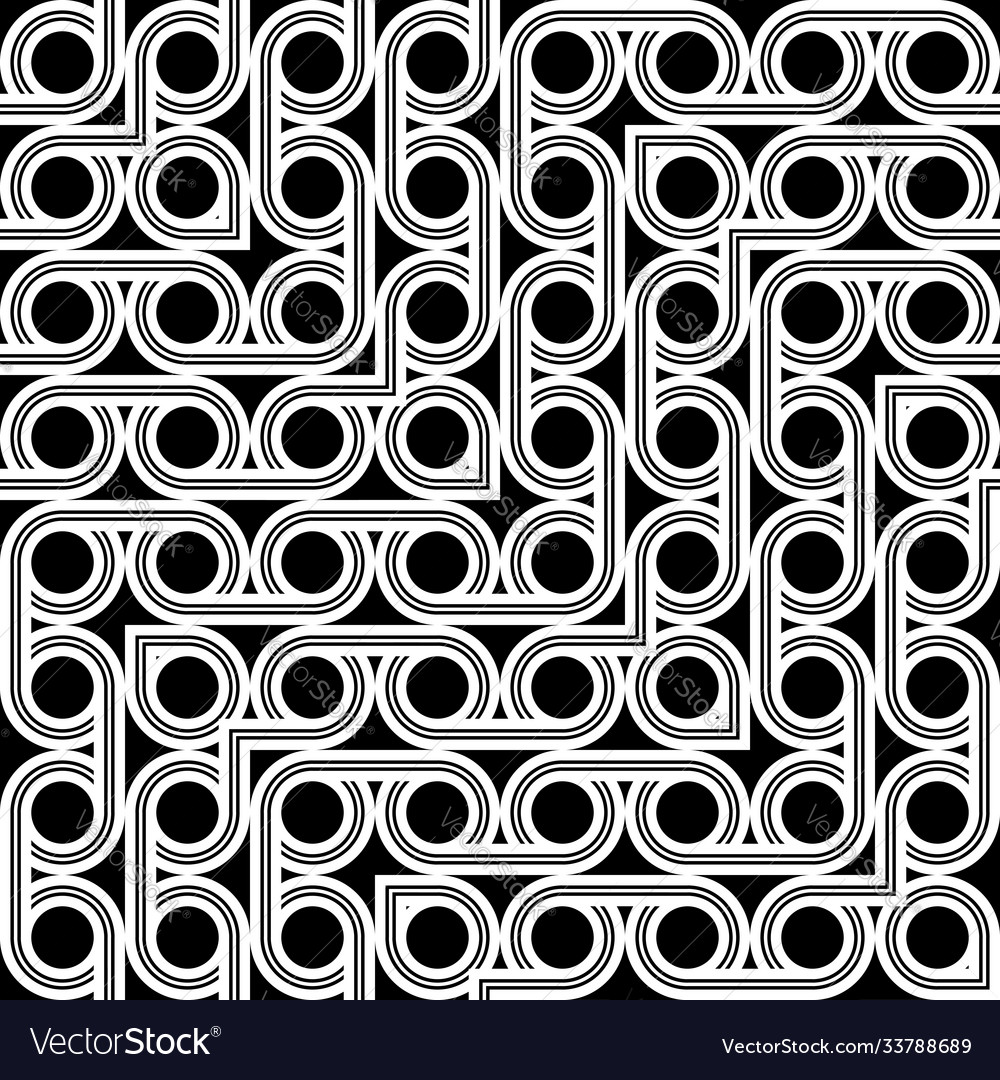 Design seamless zigzag pattern vector image Design seamless zigzag pattern