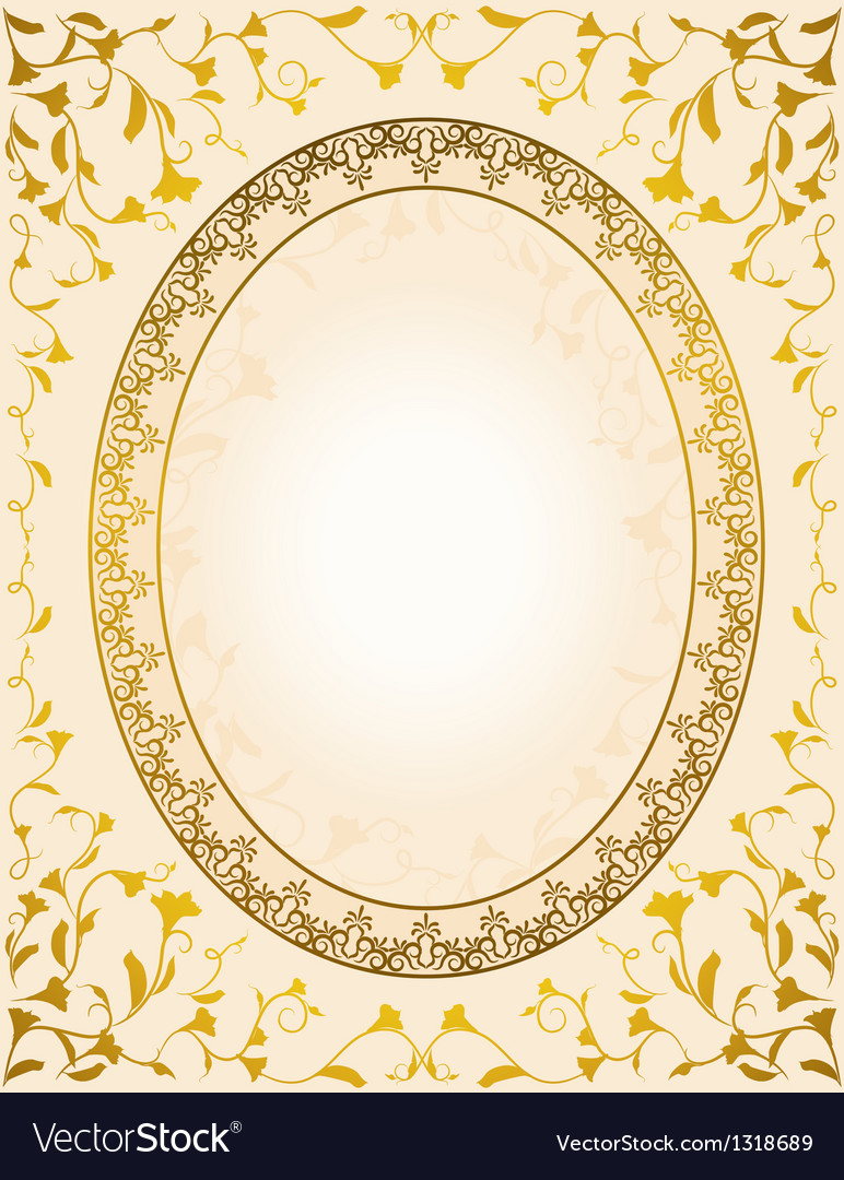 Elegant Floral Border
