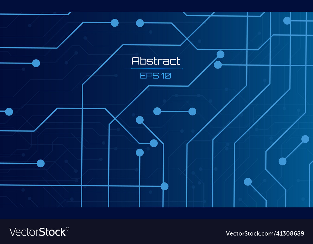 Futuristic Abstract Network Background